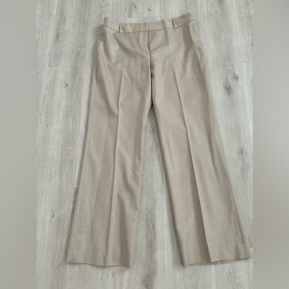 Ann Taylor Tan Margo Dress Pants